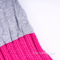 Double couche de bonnet en tricot